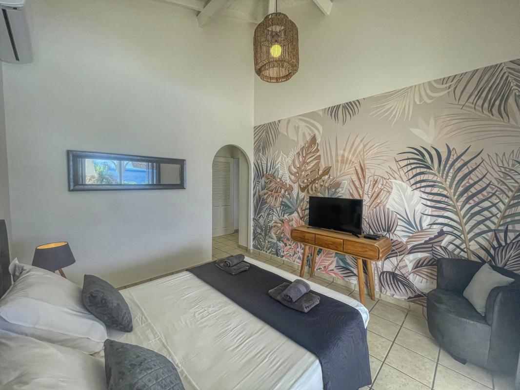 27.Location villa piscine vue mer Ste Anne Guadeloupe_Chambre 3